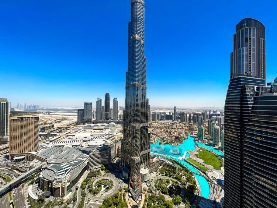 Magnificent New 3 Bedroom With Stunning View To Burj Khalifa & Fountain View Dubaï Extérieur photo